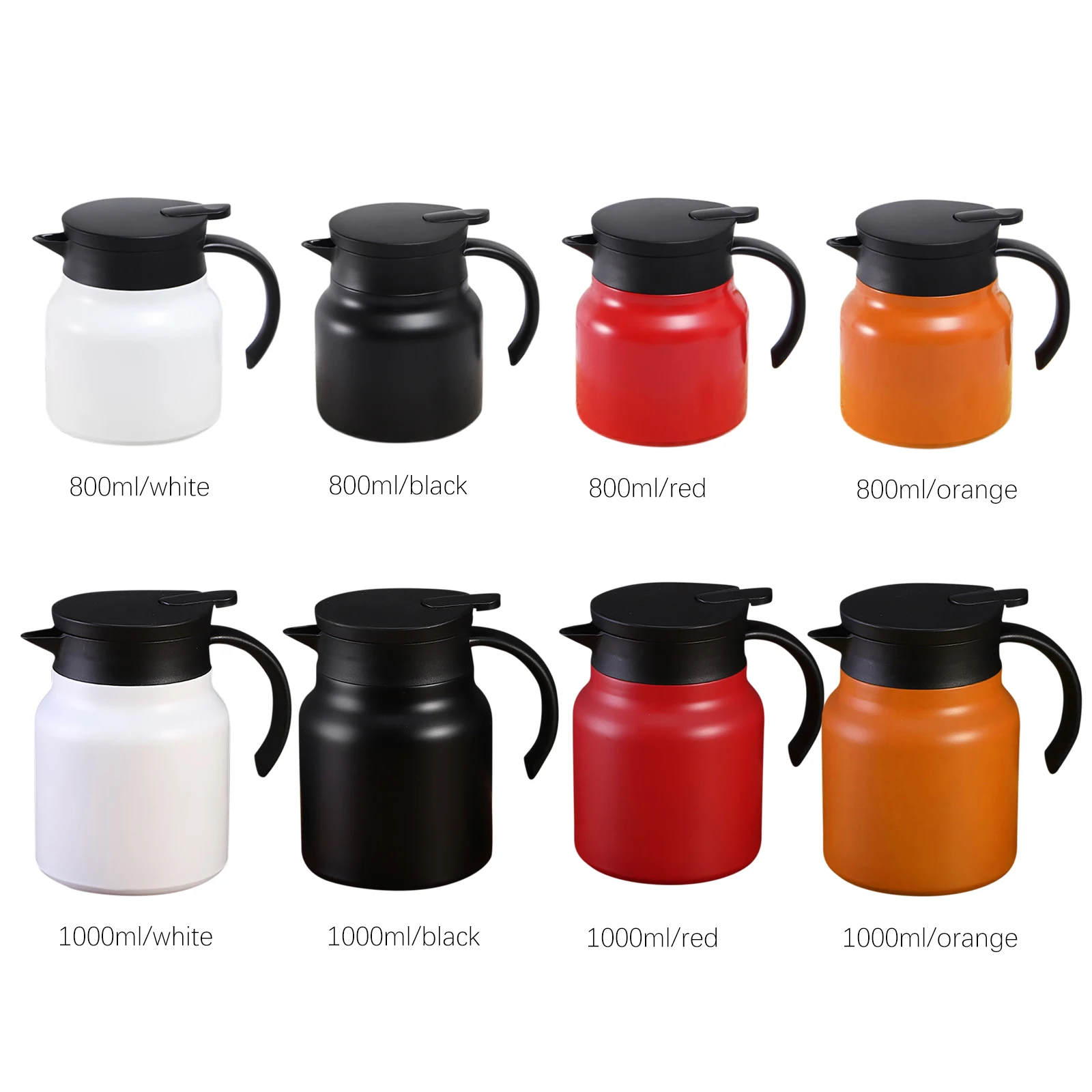 Vacuum Flask Tea Pot Marine Grade Stainless Steel 1000Ml