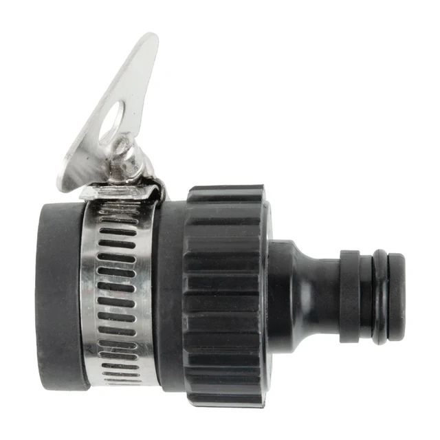 Stainless Steel Clip Tap Connector For Taps Between 18-24mm Quick Connector Water Tap For Gardening Leakage Proof 5