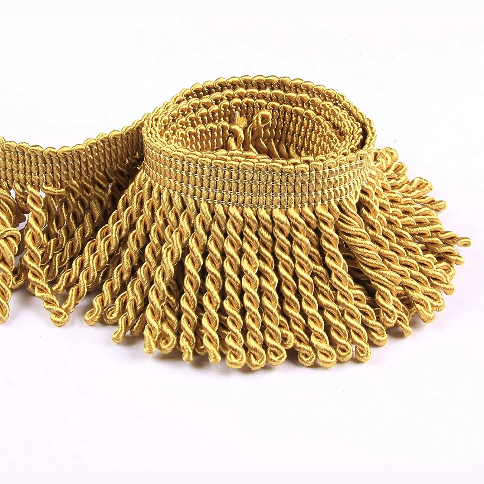Curtain Fringes Bullion Fringe Trim 5.5 cm X 11 M Fabric Trims Sewing DIY Decoration for Curtain Sofa Clothes tassel fringe tassel decoration tassel trim