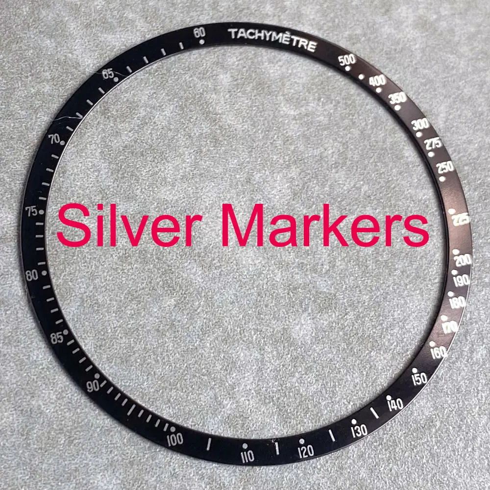 40mm Stainless Steel Chronograph Watch Case for Men - SPEED MASTER Style