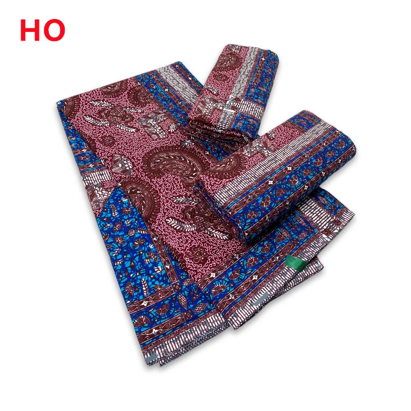 

2024 New Style hollande African Fabrics Nigerian Wax Print High Quality African Wax Fabrics For Patchwor Y4