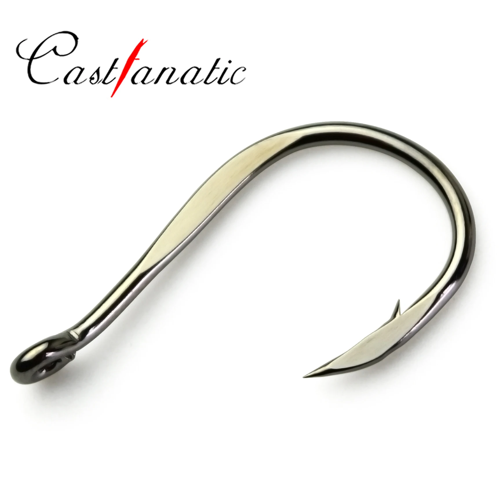 TheTime 중국 링 단조 1 -12  고품질 날카롭게 낚시 후크 높은 탄소 스틸 바닷물 잉어 후크 100 개/상자