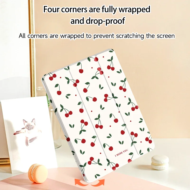 Vibrant Double-Sided Painted Protective Tablet Case