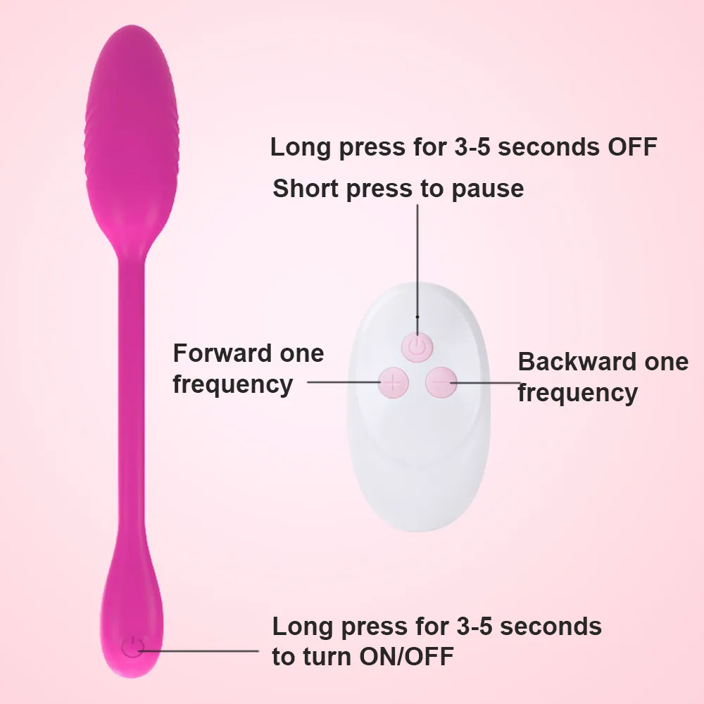 Vibratore a proiettile Clitoride Telecomando Vibrante Uova d'amore Massaggiatore del punto G Stimolatore vaginale Giocattoli sessuali indossabili per_voghion.com