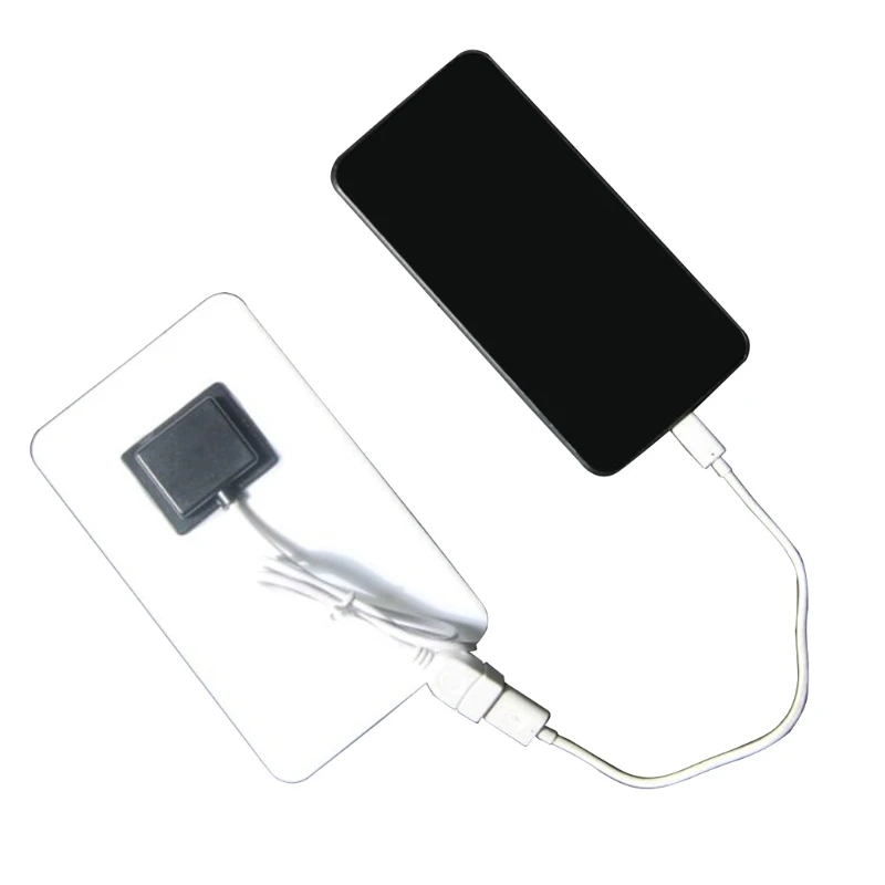 USB 포트가 있는 야외 전화 배터리 전원 은행 5V 유연한 태양 전지 패널 배터리
