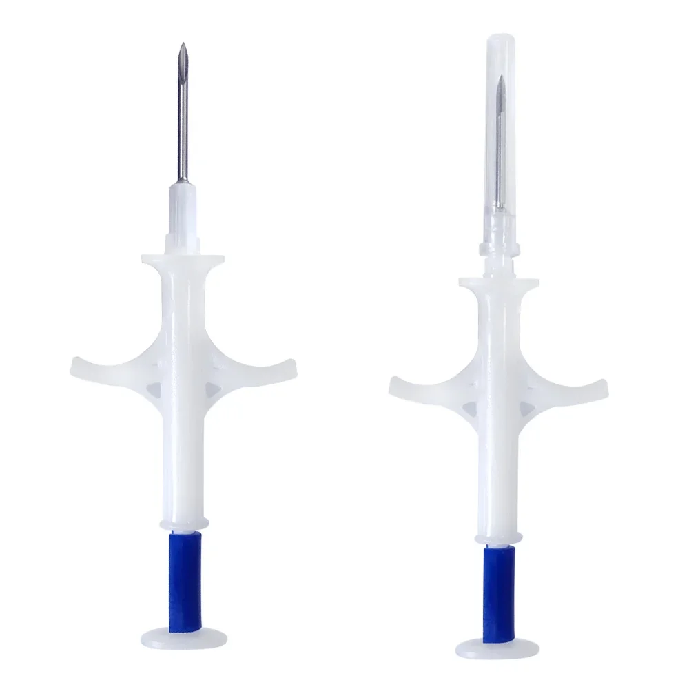 100pcs/Pack Pet EM4305 Microchip 134.2KHz FDX-B Animal ID Chip Animal Microchip Syringe International Standard Pet Microchip Syringe