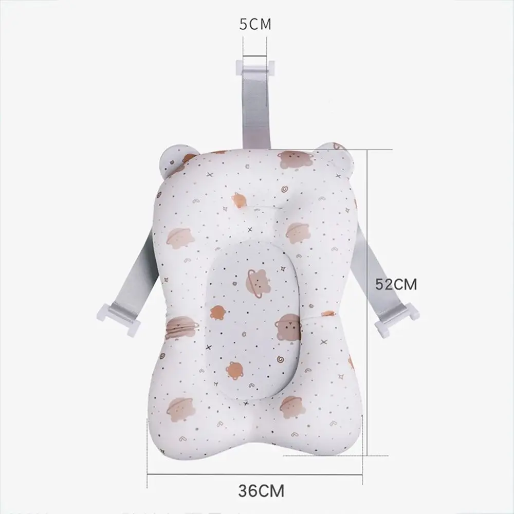 Safety Cartoon Anti-Slip Security Rabbit Shower Support Mat Newborn Bath Seat Baby Bath Cushion Infant Bathtub Pad