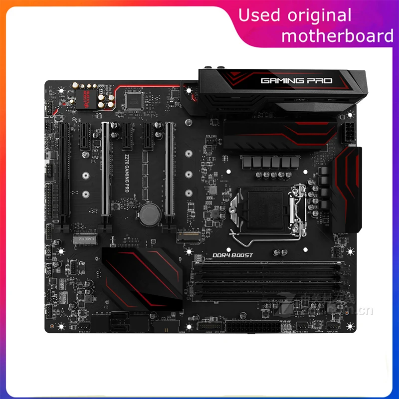 Lga 1151 Usato Per Computer Intel Z270 Z270 Gaming Pro Scheda Madre Usb3.0 Sata3 Scheda Madre Desktop Ddr4 64G