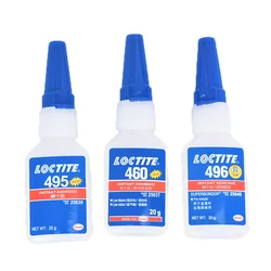 Super Strong Glue 460 495 496 Repairing Glue Instant Fast Adhesive Colorless Glue 20ml Office Supplies