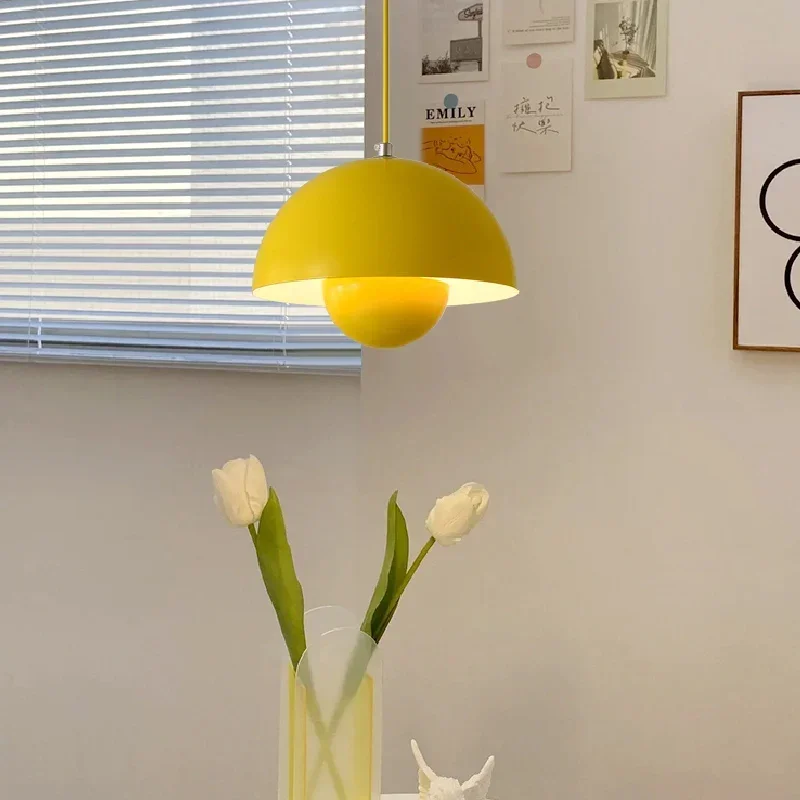 Creative ceiling lights, LED lights, multi-color optional lighting bedrooms, study, dining room chandeliers, decorative lights,