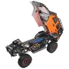Wltoys 104010 RTR 1/10 2.4G 4WD RC Car Rock Crawler Off-Road Climbing Truck Full Proportional LED Light Vehicles Models Toys 3