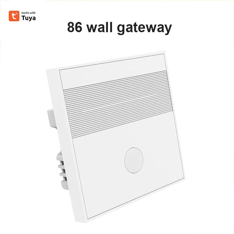 

Mini Tuya Smart Home High Quality Via Tuya/smart Life App Works With Alexa 86 Type Wall Wireless Gateway Gateway