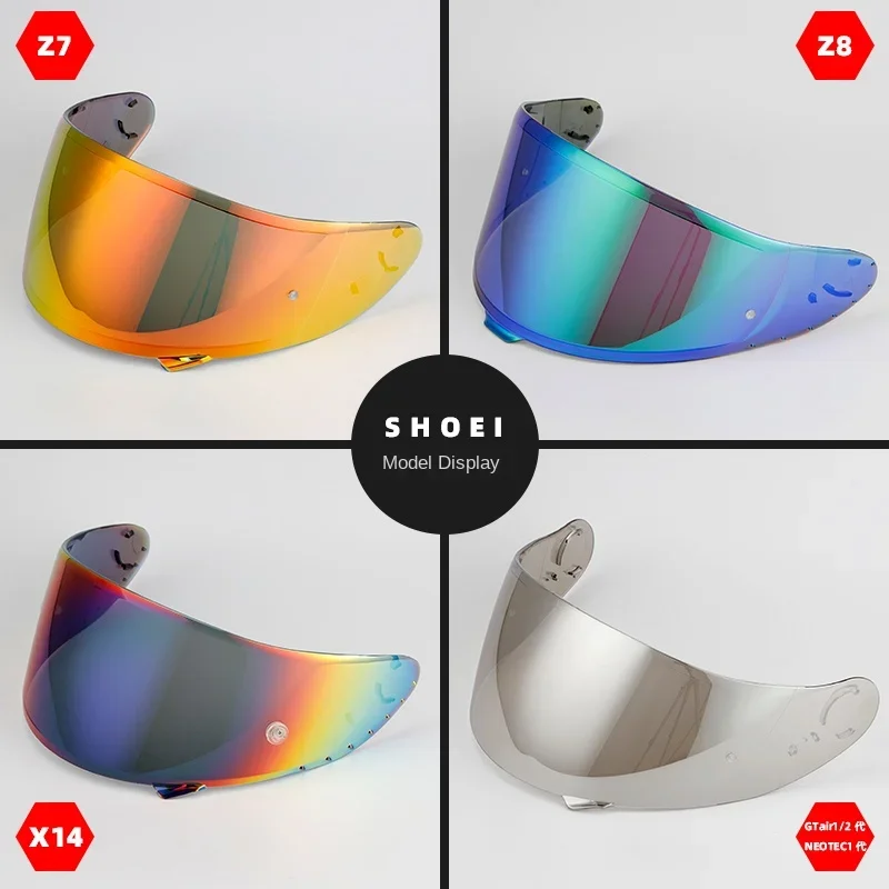 Shoei Lens Z7 Lucky Cat X14 Grey-Red Ant Gtair1/2 Generation Uncovering Neote1 Foglio Antiappannamento X15Z8