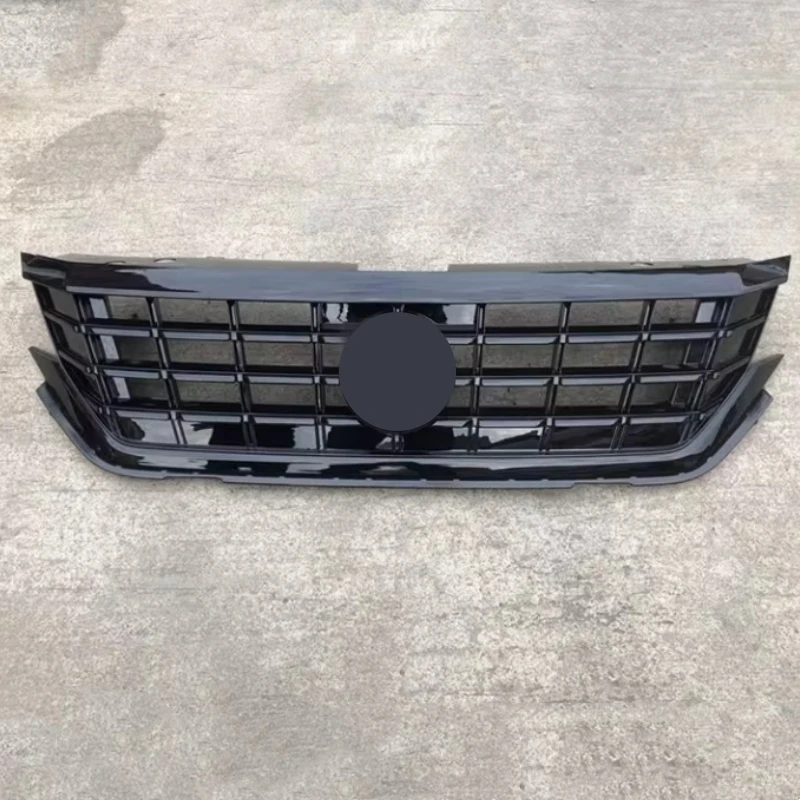 폭스바겐 폭스바겐 파사트 2019 2020 개조형 신형 스타일 자동차 범퍼 그릴용 크롬 그릴 블랙 라디에이터 그릴