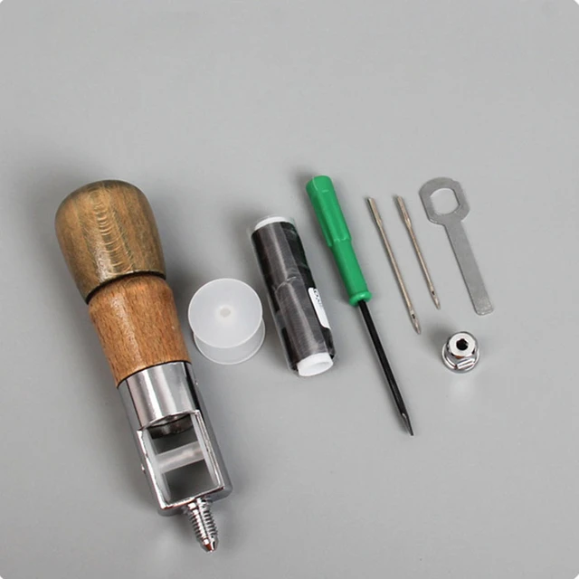 Leather Sewing Awl Thread Hand Sewing Machine Speedy Lock Stitcher Thread  Needles DIY Craft Shoemaker Canvas Repair Tools