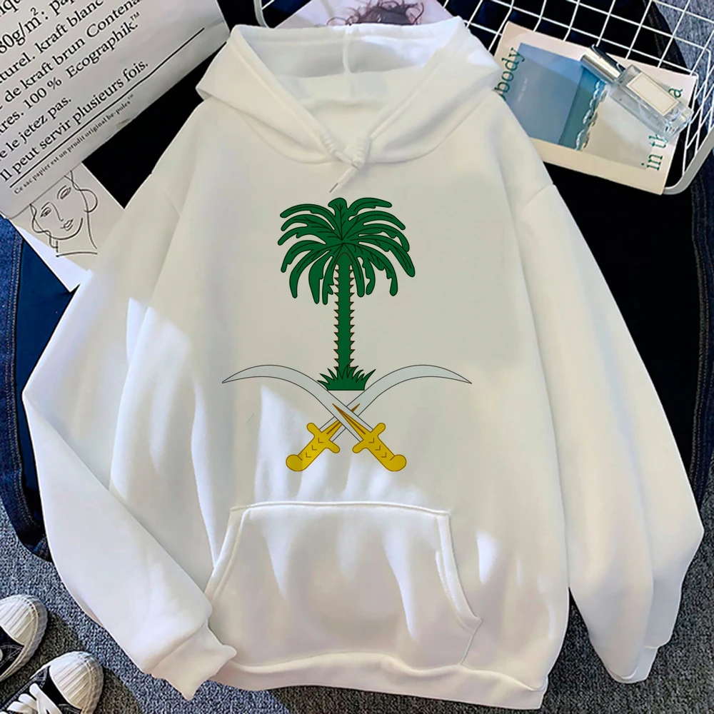 

Saudi National Day hoodies women 2023 y2k aesthetic Kawaii funny tracksuit hoddies women Korean style sweater