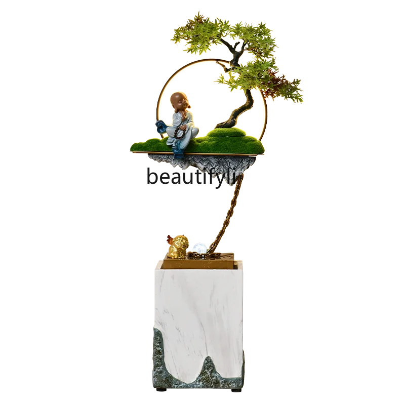 

Flowing Water Crafts Living Room Floor Stand Decoration Club Store Decoration Circulating Water Hallway Decoration