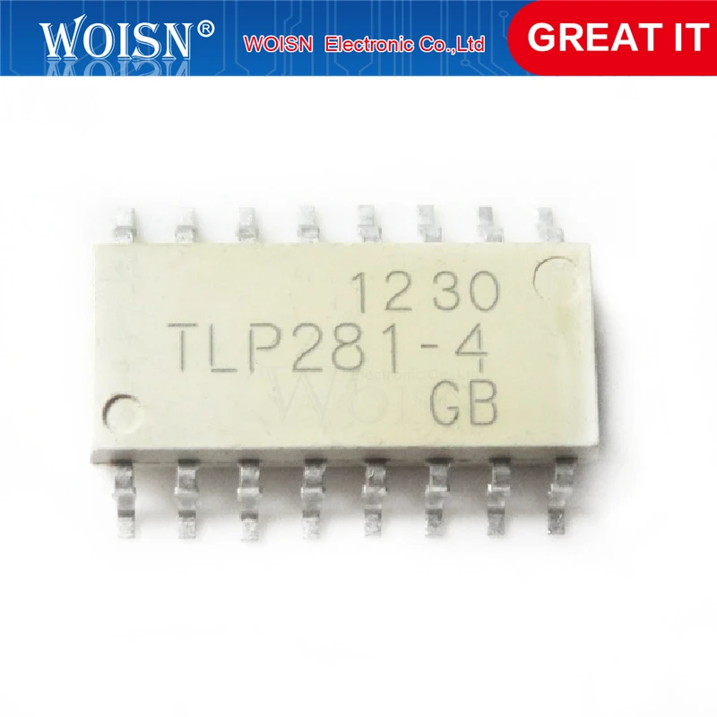 5 шт./лот Φ TLP281 TLP281-4GB TLP280 SOP-16 TLP281-4 | Электронные компоненты и принадлежности