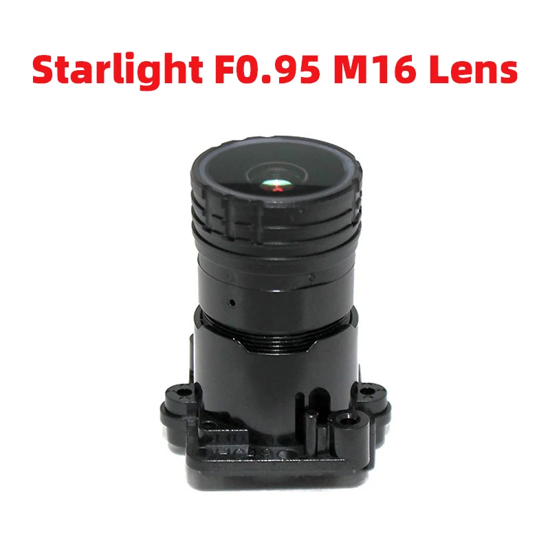 Hd F0.95 Aperture M16 Mount Fixed Iris Cctv Lens 1/2.7inch