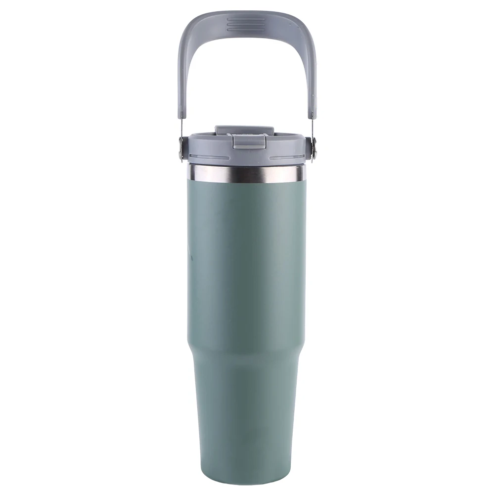 Stainless Steel Vacuum Insulated Cup with Handle for Hot Cold Beverages