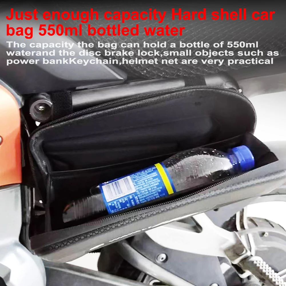 For Tuareg 660 Tuareg660 Adventure motorcycle modified side bag waterproof triangle side bag hard shell bag_voghion.com