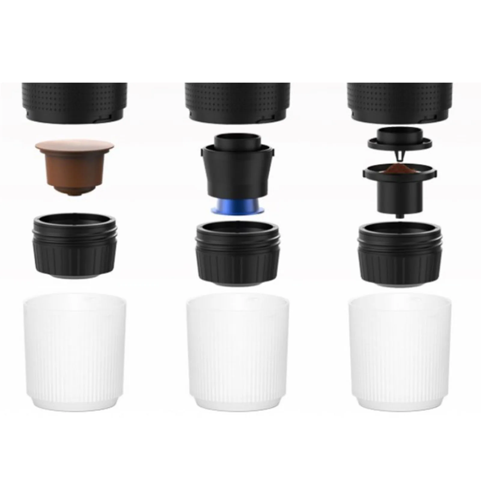 Portable Coffee Maker Fast Heating Easy To Clean 20Bar USB Car Charger Electric Coffee Machine for Outdoor Camping Travel Hiking