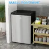 Upright Freezer, 3.0 Cubic Feet Compact Mini Freezer with Reversible Single Door and Adjustable Thermostat, Small freezer for Ho 6