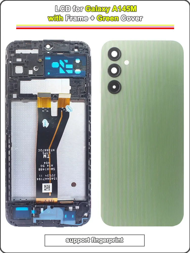 High-Quality LCD Display Touch Screen Digitizer Assembly Replacement for Samsung Galaxy A14 4G