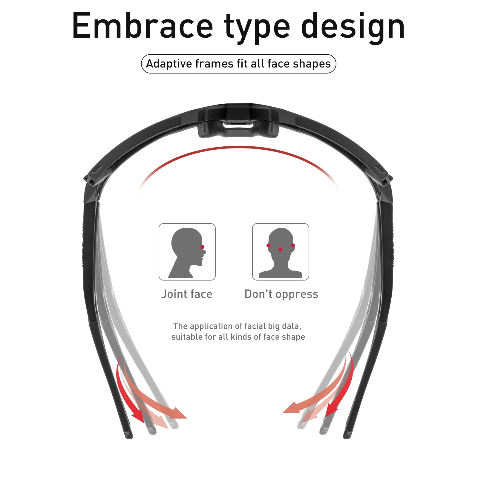 SCVCN Outdoor Sports Polarized Cycling Glasses Road Bike Glasses Mountain Bicycle Cycling Sunglasses Men Women Goggles Eyewear