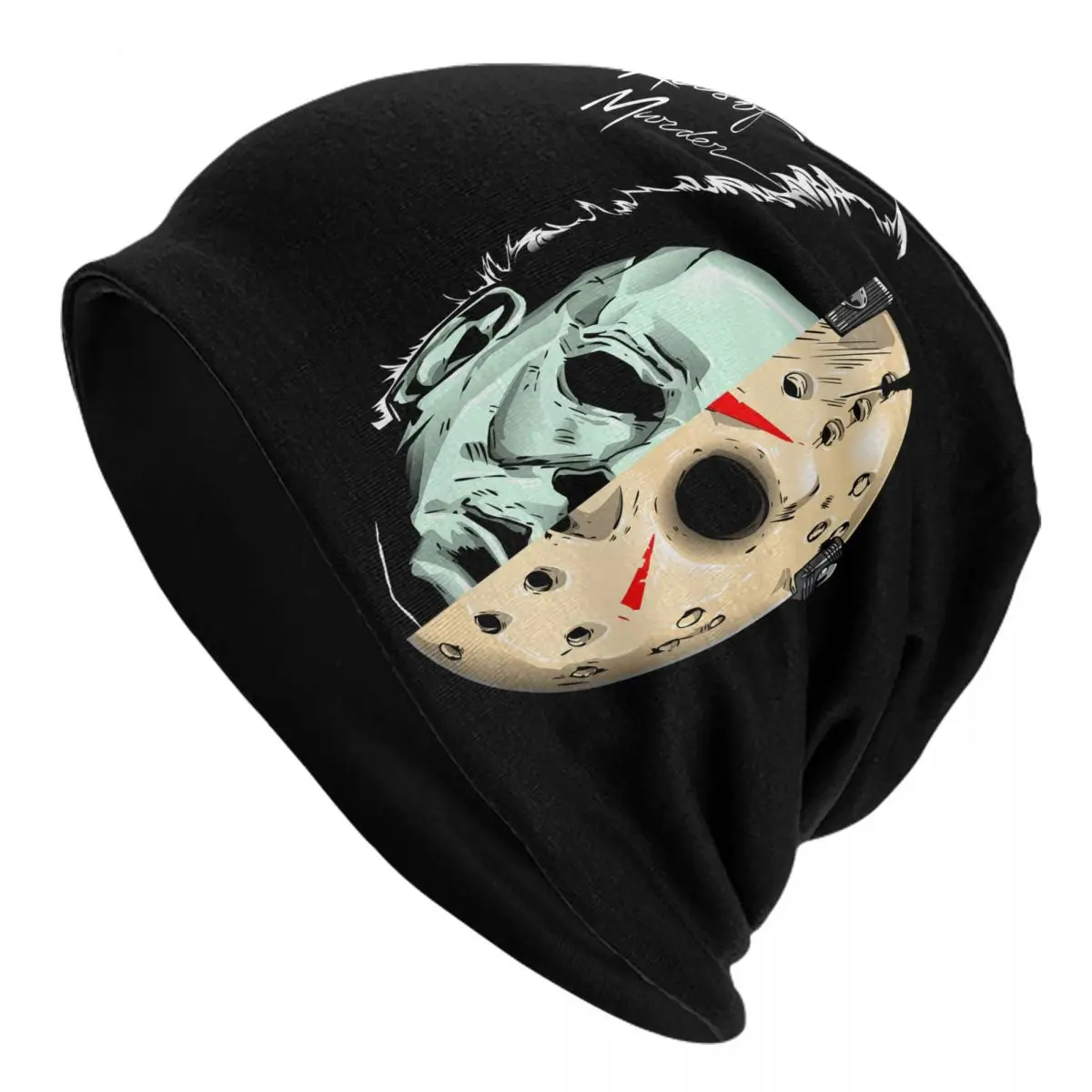 Crazy Design Jason Voorhees Michael Myers Berretto Pullover Unisex Michael Myers Berretti Cappello Per Uomo E Donna Cappello Outdoor