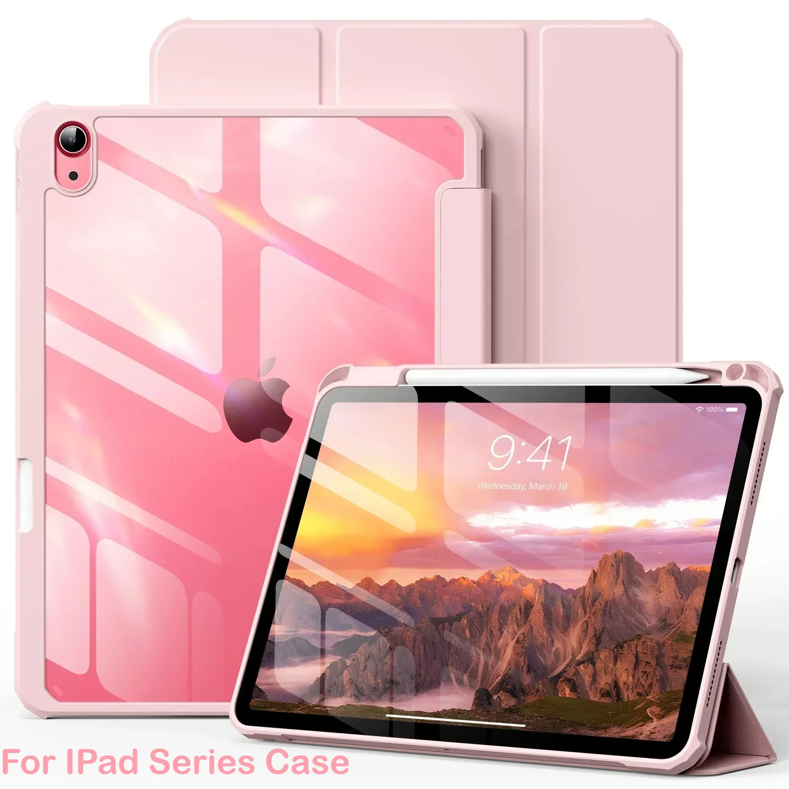 Premium HD Clear Acrylic Shockproof Tablet Case - 2025 Edition
