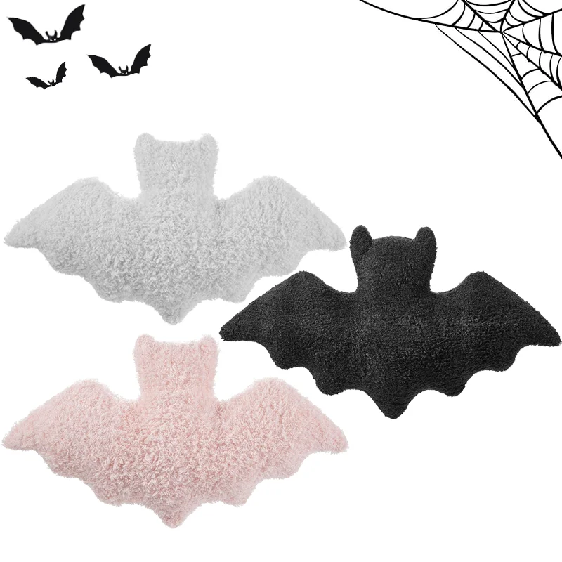 

Новинка 2023, мягкая игрушка летучая мышь на Хэллоуин, украшение для дома, милая плюшевая игрушка летучая мышь для мальчиков и девочек, мягкая декоративная подушка для взрослых и детей