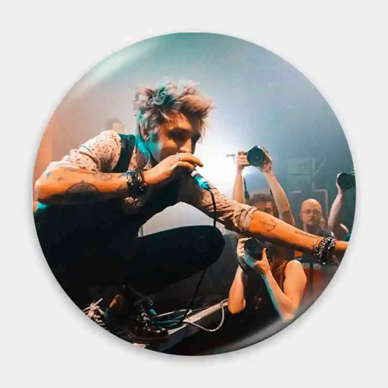 

Музыкальный значок группы Palaye Royale, брошь с якорем, периферийные булавки, жестяная жесть, периферийный мультфильм, памятные подарки на заказ