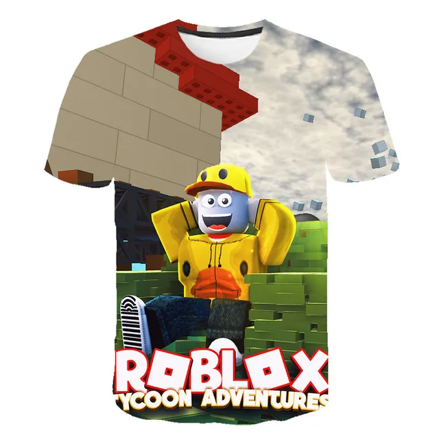 Robloxing Rainbow Friends Game Kids T-shirt Cosplay Costumes Child Cartoon  Short Sleeve Top 3d Printing Casual Street Clothes - T-shirts - AliExpress