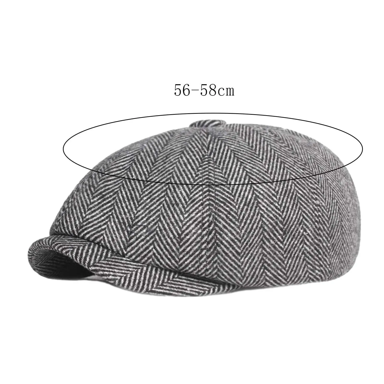 Newsboy Hat Boy Hat Flat Cap for Men Beret Cap Autumn Winter Beret Hat Painters Hats for Camping Hiking Travel Fishing