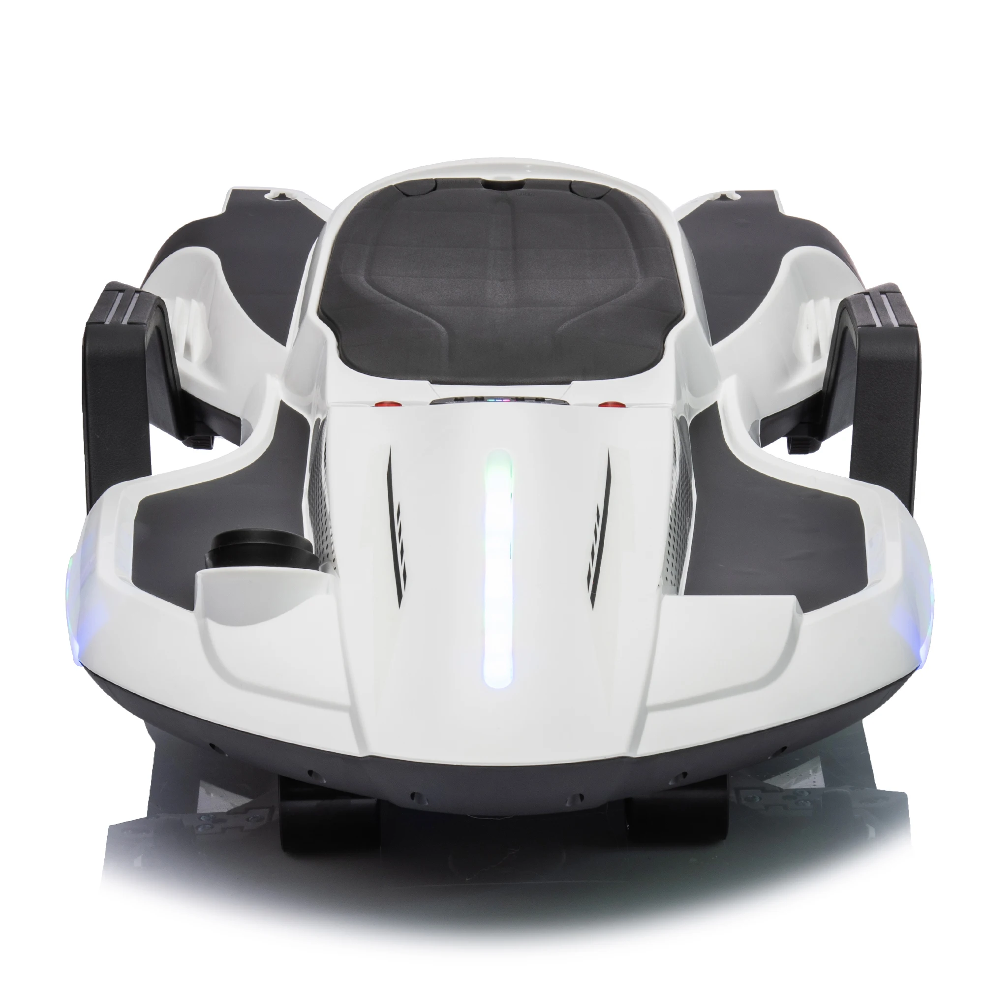 24V Kids Ride On Electric scooter w/ helmet knee pads 2WD 400w wheel-hub motor Gravity Steering Use for 1-2 hours child age 6+