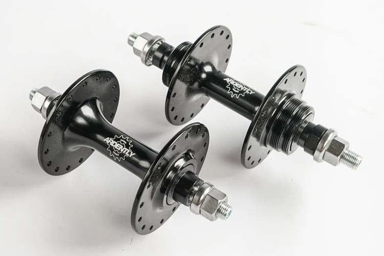 Ardently Fixed Gear Hub 32-Loch Single Speed Track Fahrrad Hochwertige vordere und hintere Lagernaben mit Muttern Fahrradzubehör – Detail 11