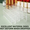 Lipstick Storage Box 9/24/36/40 Grids Clear Acrylic Makeup Organizer Box for Lipstick Brushes Bottles etc Display Stand Cosmetic 4
