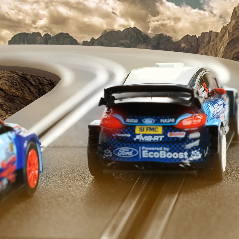 Analógico elétrico Racing Race Vehicle Slot, Escala WRC Car Toy, Carrera Go, Scalextric, Ninco, SCX, 1, 43, 1:43