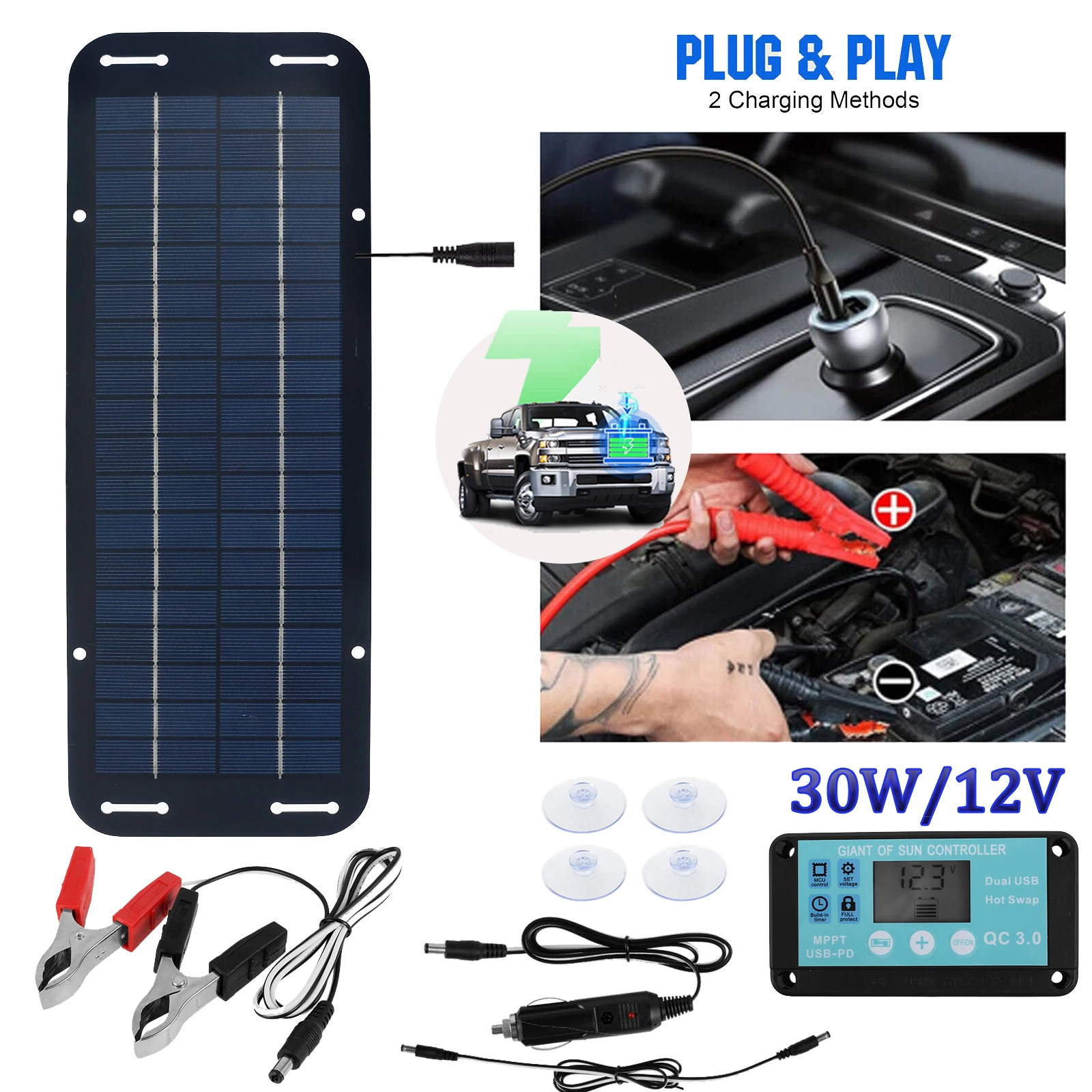 Solar Ladegert Fr Autobatterie