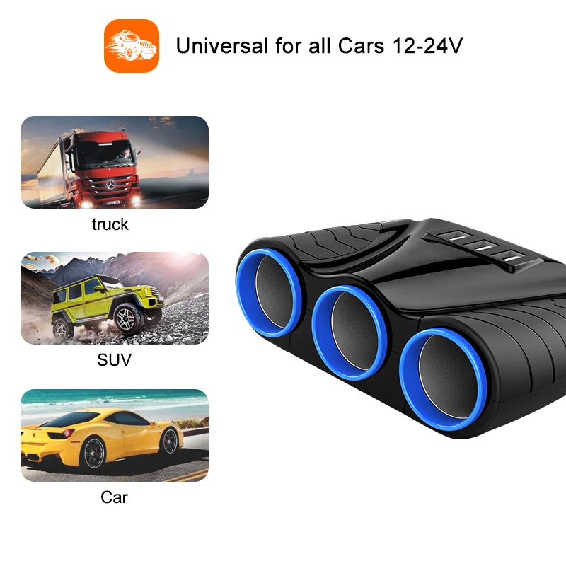     й ÷, LED ڵ  , USB  , ޴ MP3 DVR ׼, 12V-24V