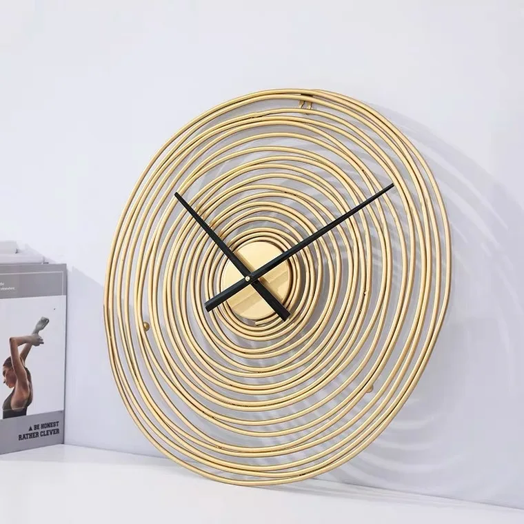 

Decorative Big Clock Lovely Bedroom Minimalist Creative Fashion Simple Modern Living Room Dining Table Wall Clock Super Silent
