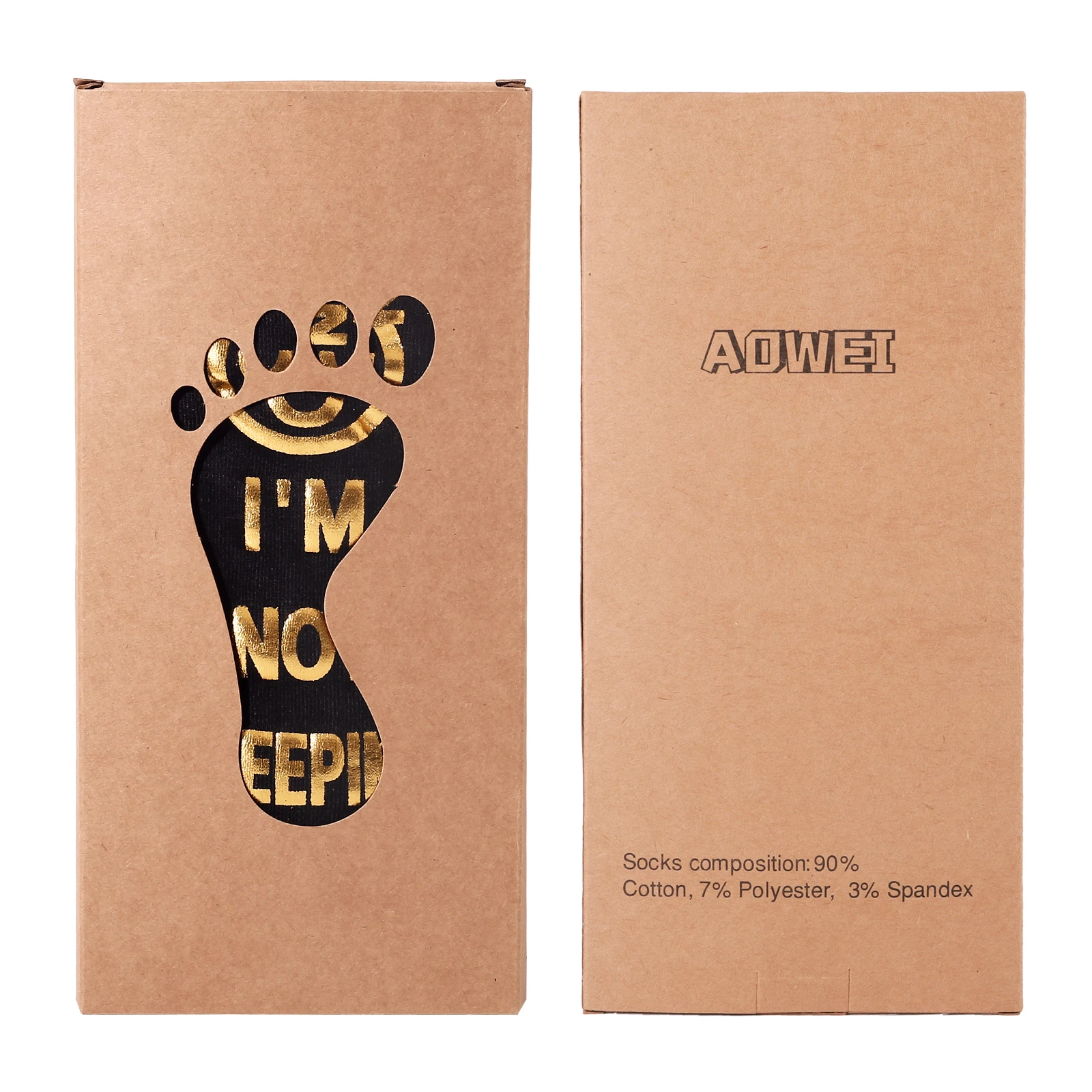 Funny Sock Mens Birthday Gifts for Dad Grandpa Husband Papa Fathers Day Christmas Valentines Thanksgiving New Year Idea