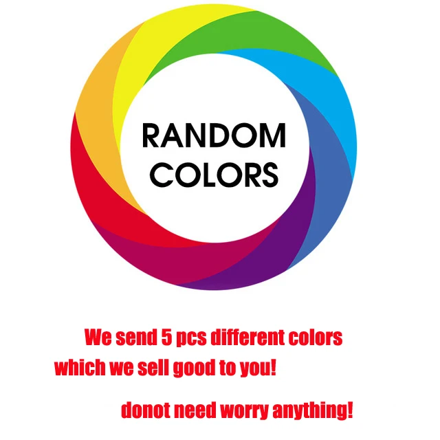 any color 5pcs