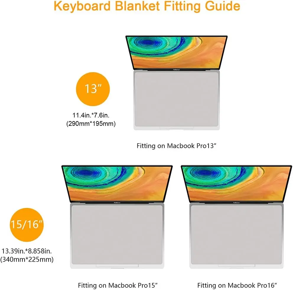 Microfiber Dustproof Keyboard Blanket and Cleaning Cloth Cover