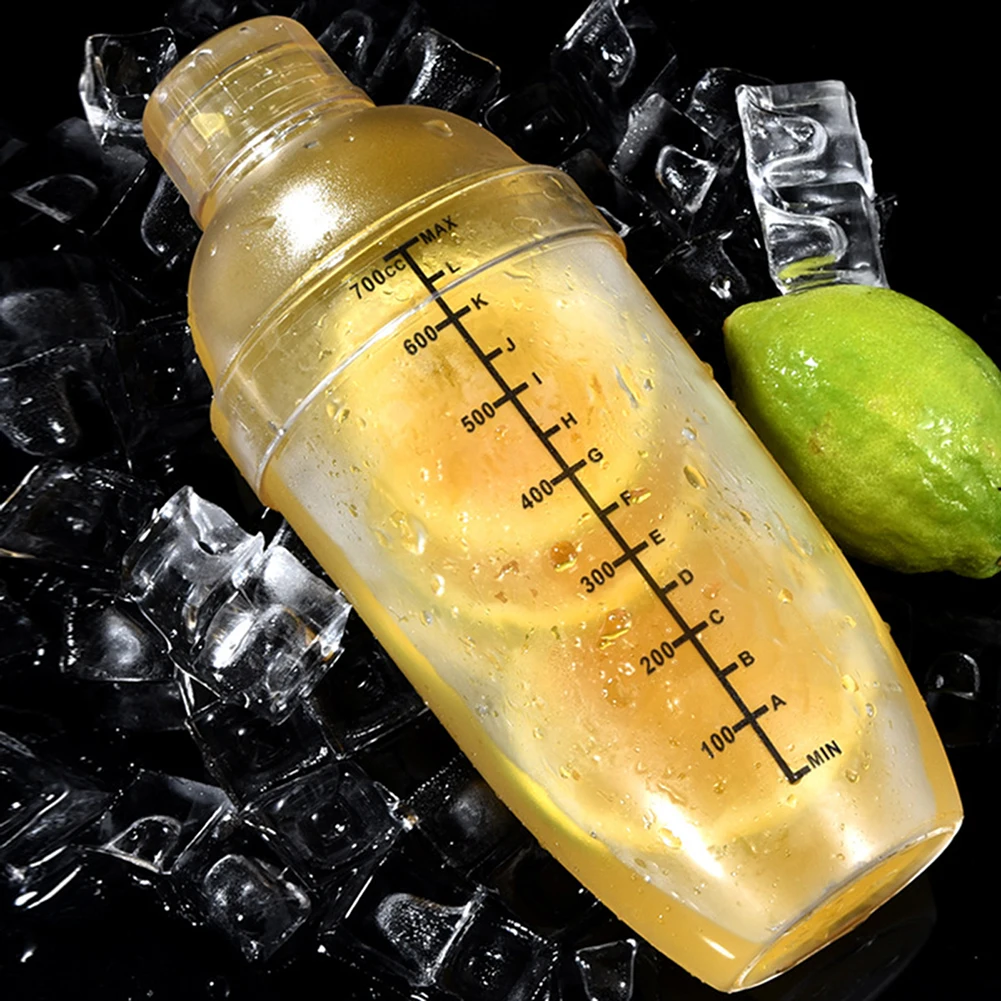 Shaker Cup Clear Scale Multi-Purpose Shaker Bottle For Home Kitchen