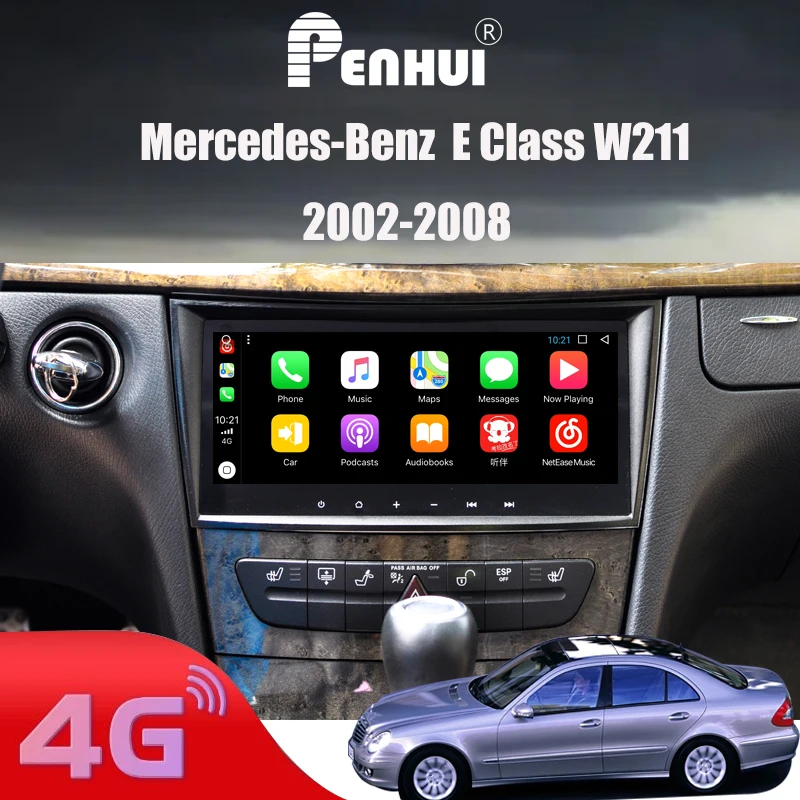 Автомагнитола для Benz E class W211 (2002-2008)(E200 / E220 /E240 /E270/E280) мультимедийный проигрыватель
