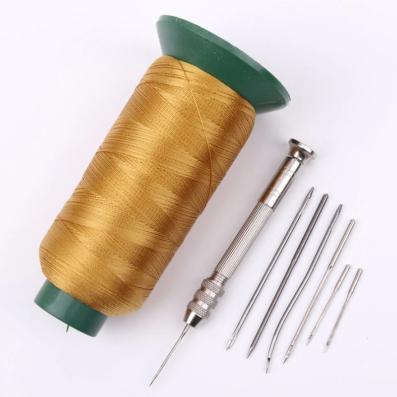 IMZAY 28 PCS Leather Sewing Kit With Large-Eye Stitching Needles