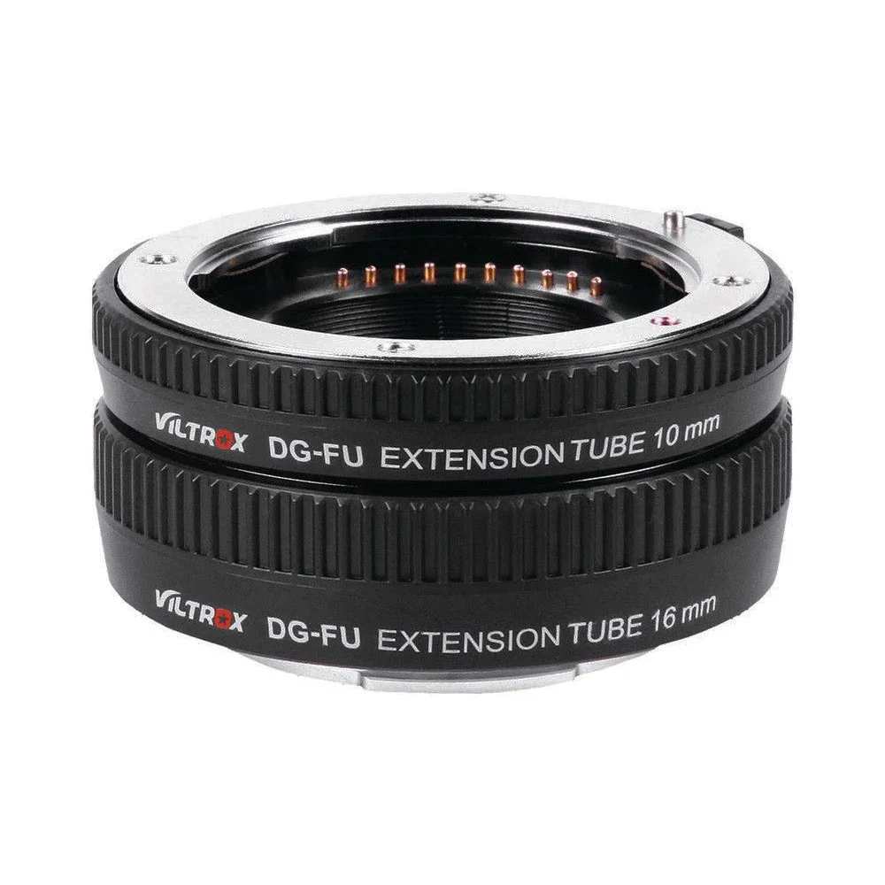 VILTROX DG-FU  AF Macro Extension Tube, Auto Focus Metal Ring, Lens Adapter Moun