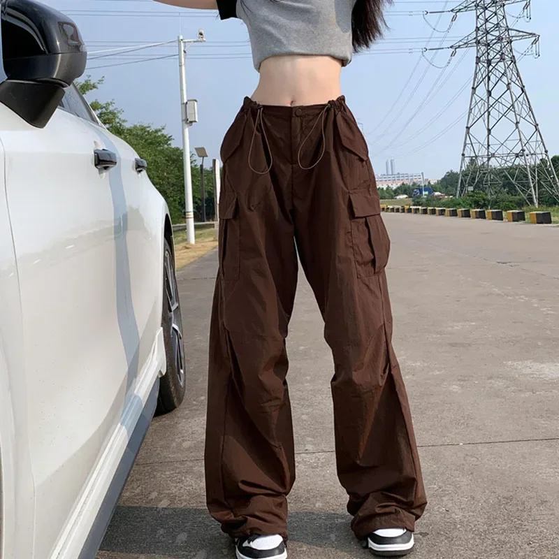 90s Tech Cyber シルバー バギー カーゴパンツ y2k あおば 90s 00s oakley tactical cargo pants y2k